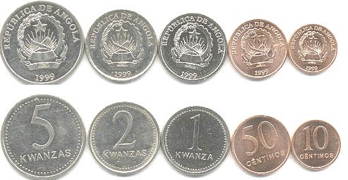   Angola coins