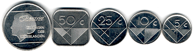   Aruba coins