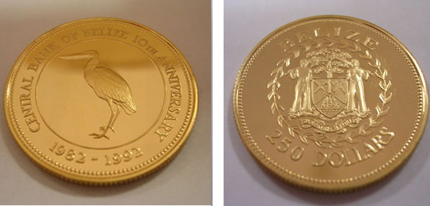   Belize coins