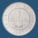 Монеты Боливии Bolivia coins 
