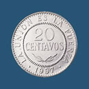   Bolivia coins 