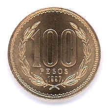   coins of Chile