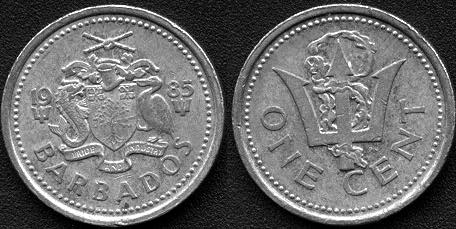   Barbados coins