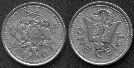   Barbados coins