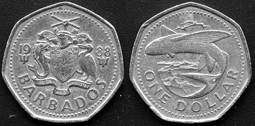   Barbados coins