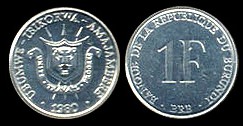   Burundi coins 