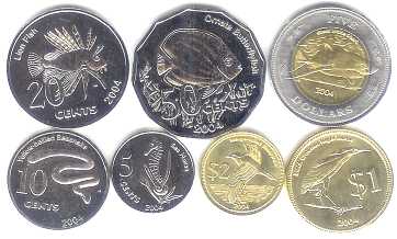    Cocos Island coins