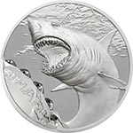 монета с акулой